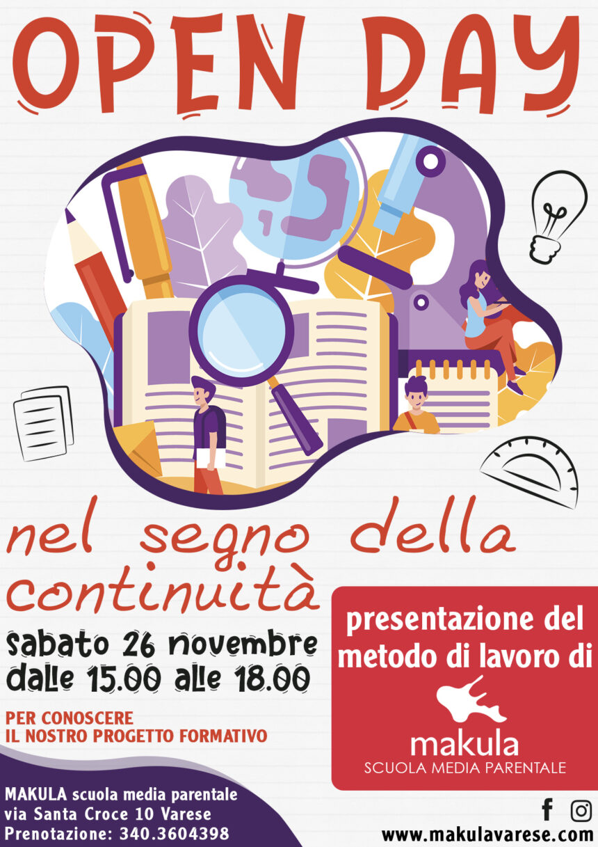 Doppio appuntamento open day
