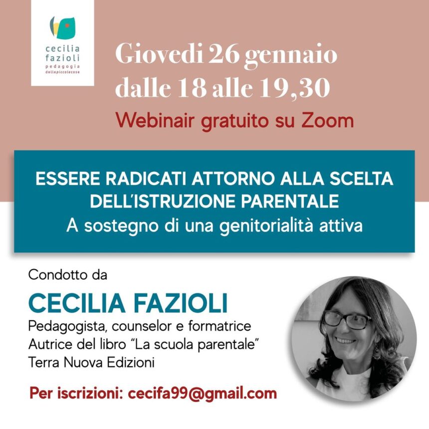 Appuntamento online con Cecilia Fazioli